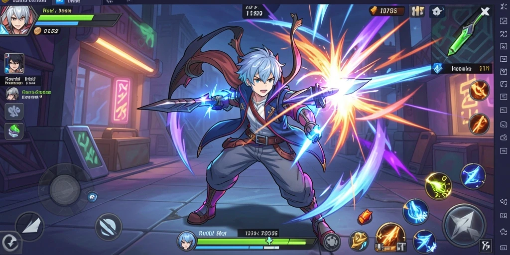 Screenshot 1: Tampilan awal game yang menarik.