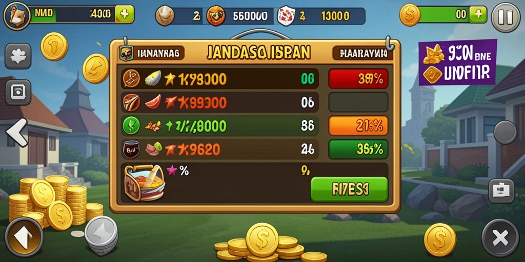 Tampilan utama aplikasi ASTONBET yang user-friendly.