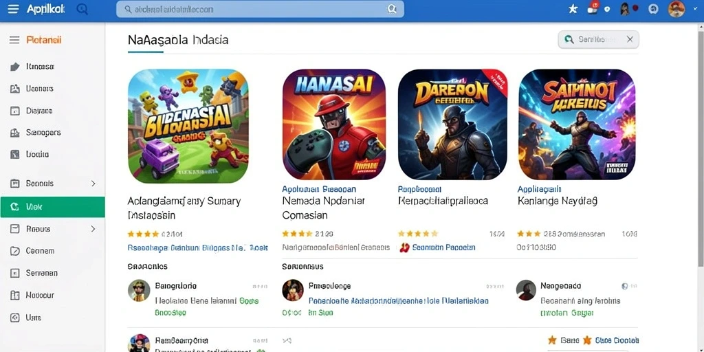 Tampilan antarmuka yang menarik dan user-friendly.