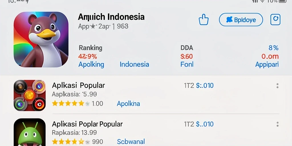 Tampilan antarmuka pengguna yang intuitif dan menarik.