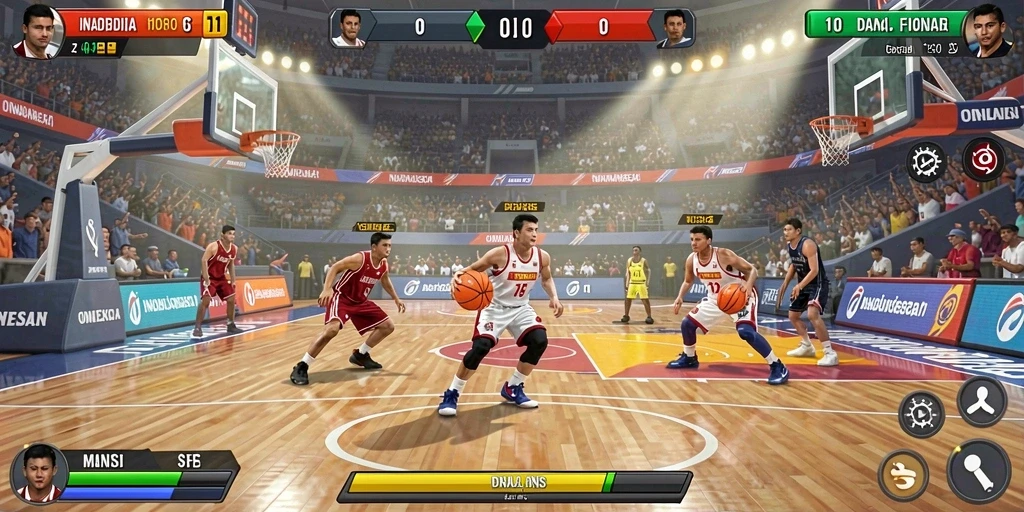 Screenshot menampilkan permainan slot dengan grafis menarik.