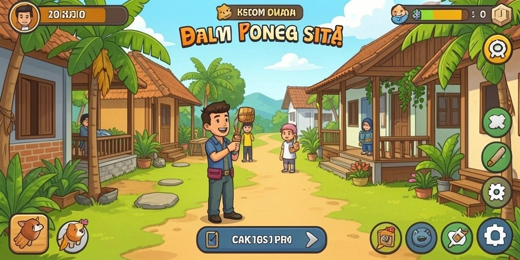 Tampilan antarmuka yang menarik dan user-friendly.