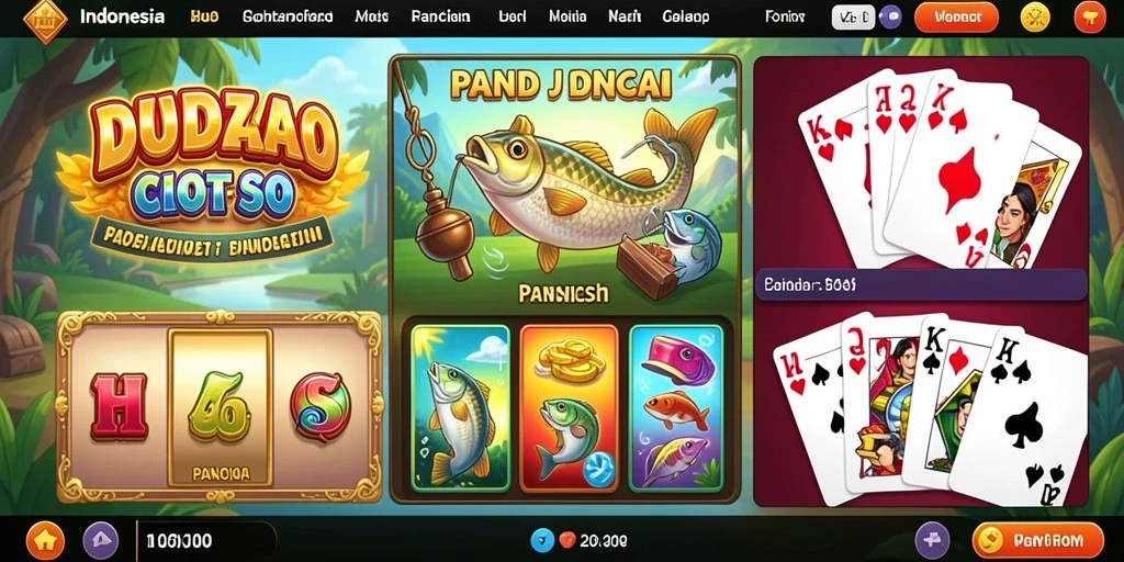 Tampilan antarmuka LUCKY72 yang menarik.