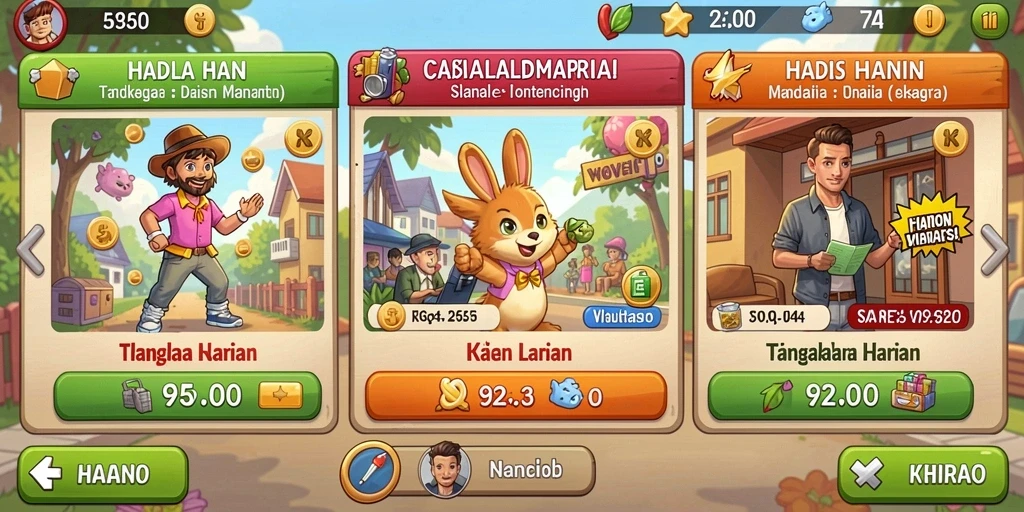 Tampilan antarmuka yang modern dan user-friendly.
