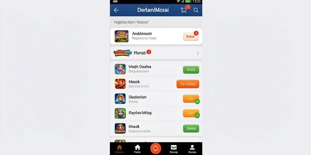 Tampilan awal permainan yang memikat dan intuitif.