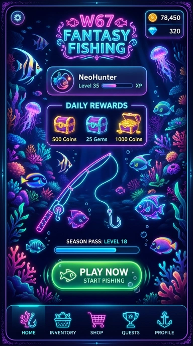 Galeri pratinjau visual w67 build APK resmi terbaru