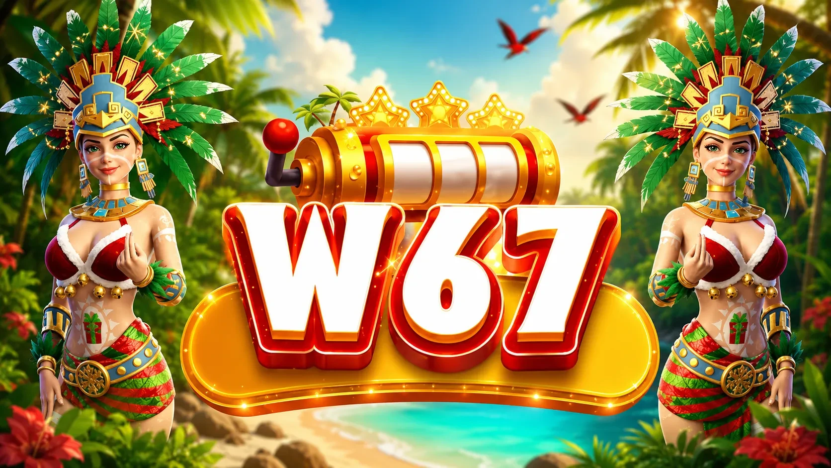 w67 — logo banner resmi Indonesia